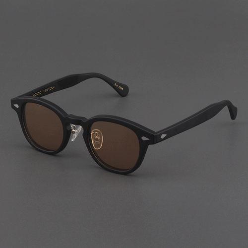 MOSCOT LEMTOSH Ретро солнцезащитные очки, черный цветовой круг