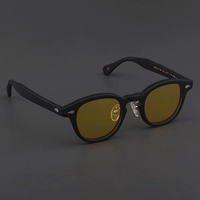 Матовый черный желтый объектив, большой размер