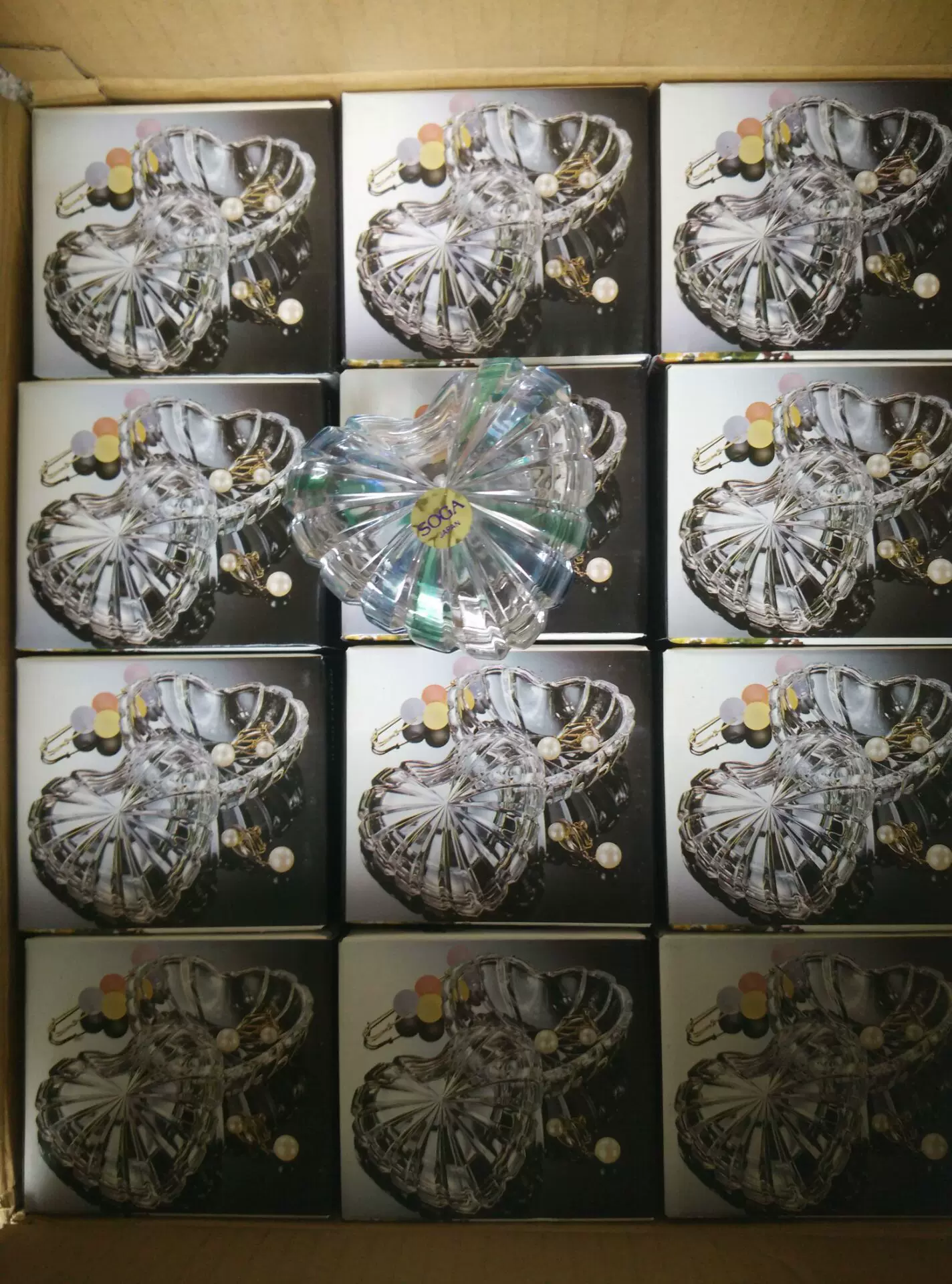 Japanese import small high-end storage system heart shaped