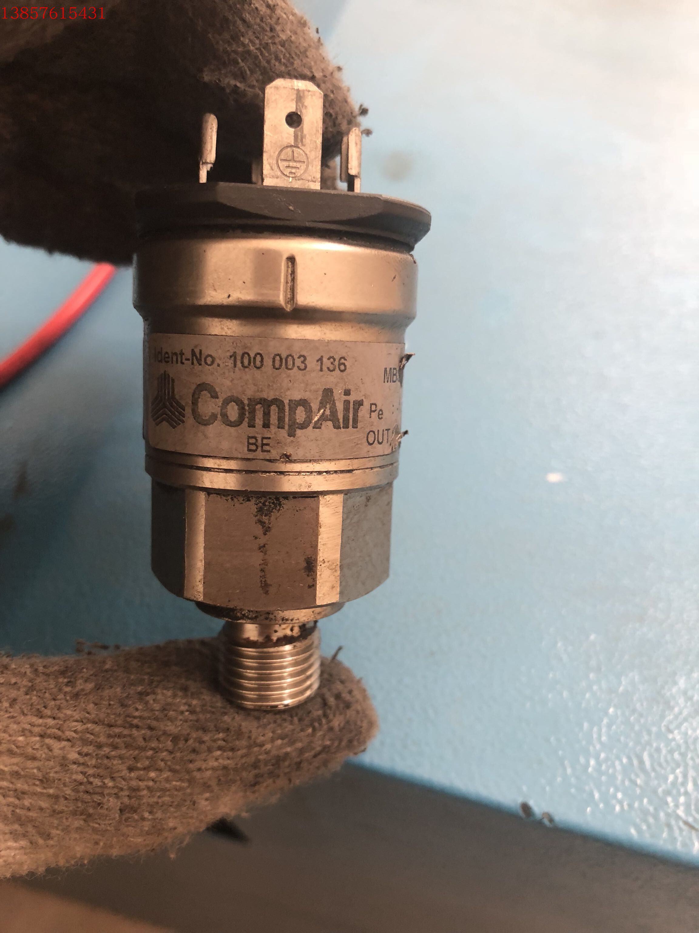 COMPAir ​​pressure sensorCompair air compressor pressure sensorDehahaCompair pressure sensor