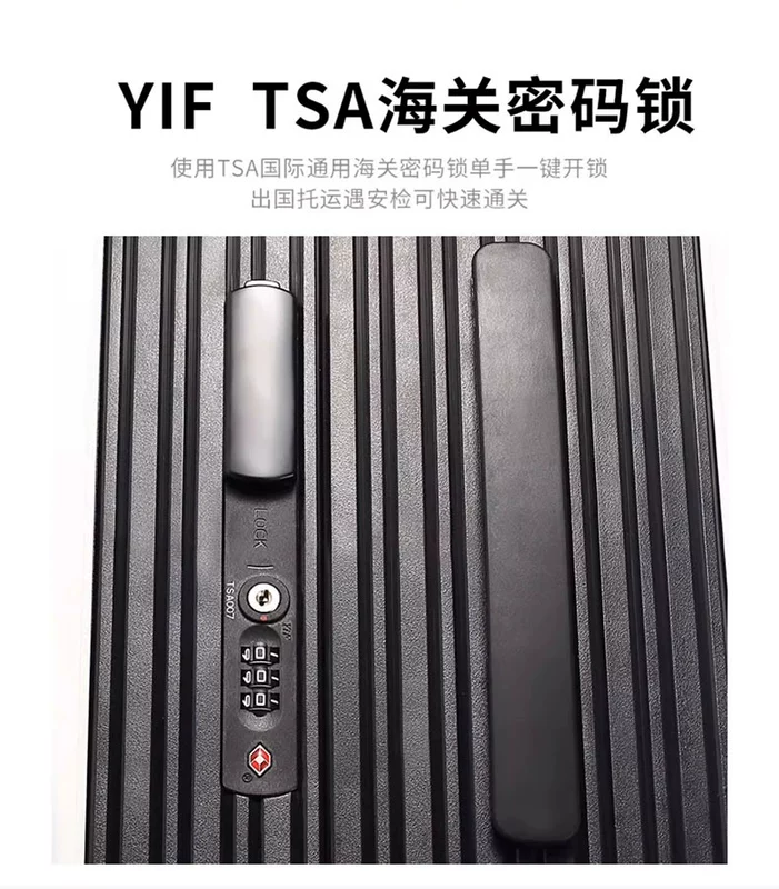 Vali xe đẩy rộng Migburg dành cho nữ 2024 Vali nhỏ mật khẩu lên máy bay mới Vali xe đẩy sức chứa lớn Vali dành cho nam kingsun vali