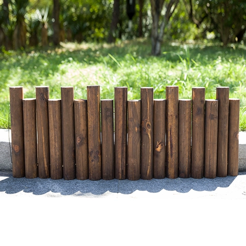 Антикоррозивный деревянный забор круглый деревянный сад сад сад