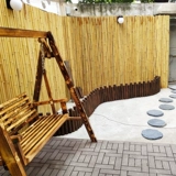 Антикоррозивный бамбуковый забор, бамбуковый забор внутренний двор, бамбуковое украшение по шесту