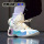 Li Ning WOW Wade's Way 10Low Cotton Candy Мужская легкая баскетбольная обувь с отскоком для профессиональных соревнований ABAS083 mini 1