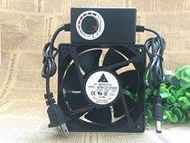 12038 12CM 12V 1 6A violent large air volume cooling fan speed regulator exhaust smoke exhaust