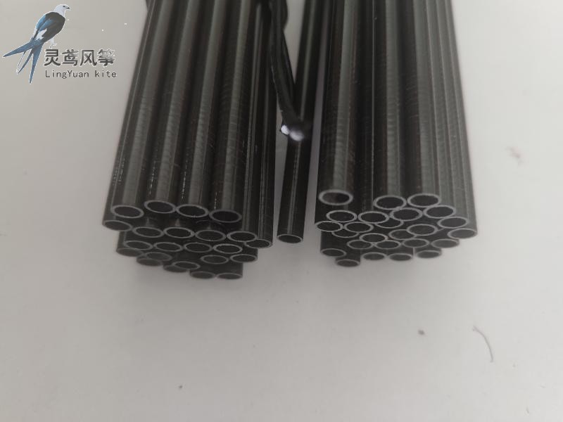 Weifang Lingi Kite Kite Shop Fourth Wire Stunt Kite Carbon Thread Roll Rod Isodiameter Rod 80 cm Long Inner 6