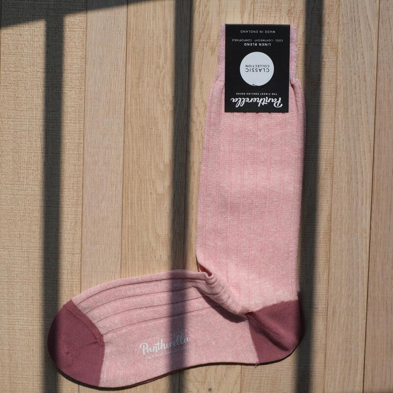 [H] Ready Stock Recommendation Pantherella Hamada Linen Summer Men's Socks 5807
