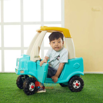 Childrens game toy car Naughty Castle princess car Plastic sliding car Baby walker Kindergarten small motorhome