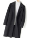 Autumn and winter new suit collar double-sided woolen cashmere coat men's mid-length casual 100% pure woolen woolen coat