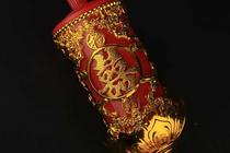 La bamboo lamp wedding Dragon Phoenix candle a pair of smokeless led electronic happy character candle lamp wedding wedding room arrangement table wedding