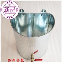 Hot and cold water 30cm bucket u durable medium household water tank barber shop water storage wall-mounted manual