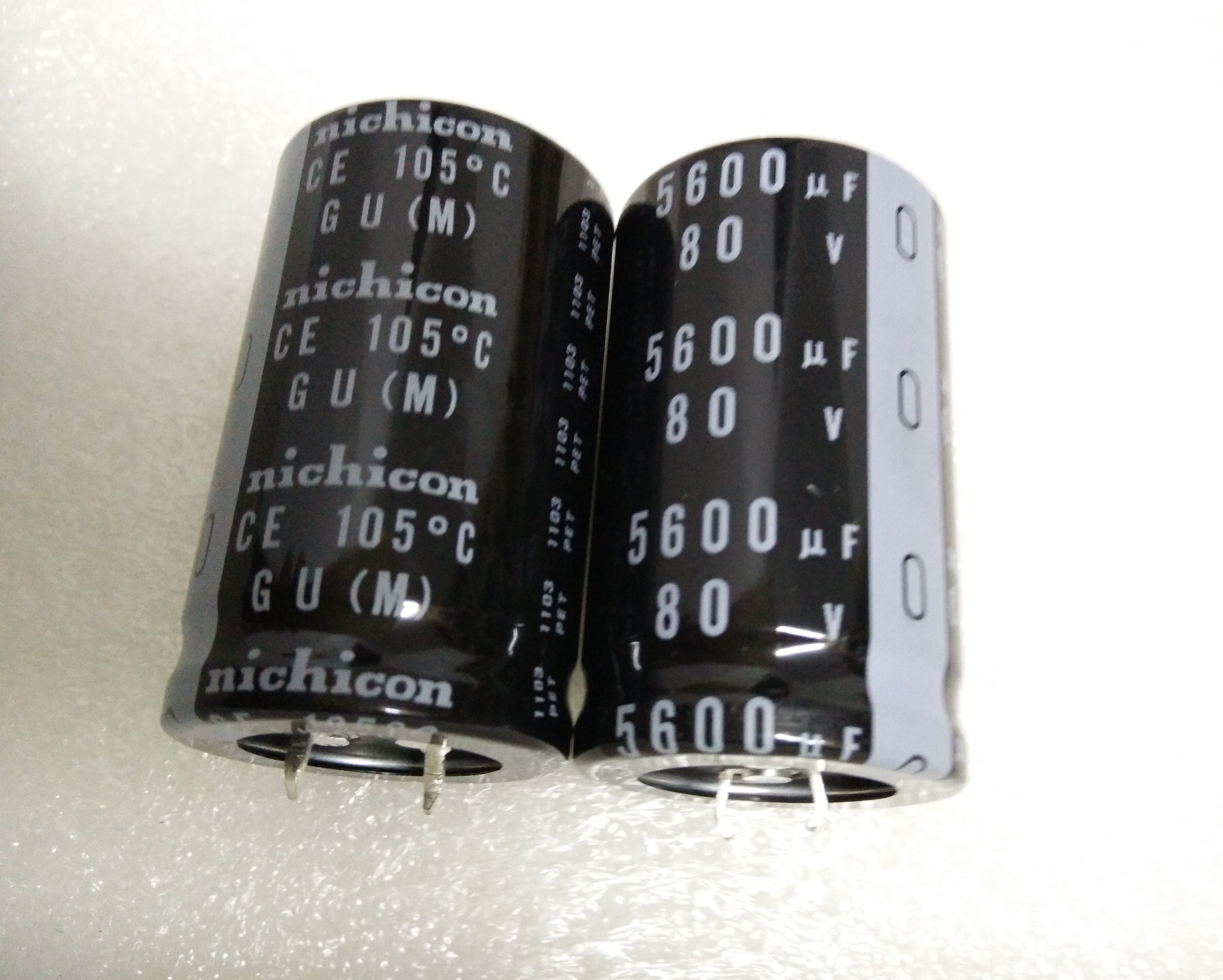 Nikon Electrolytic Capacitor 80V5600 UF GU Set 30X50MM