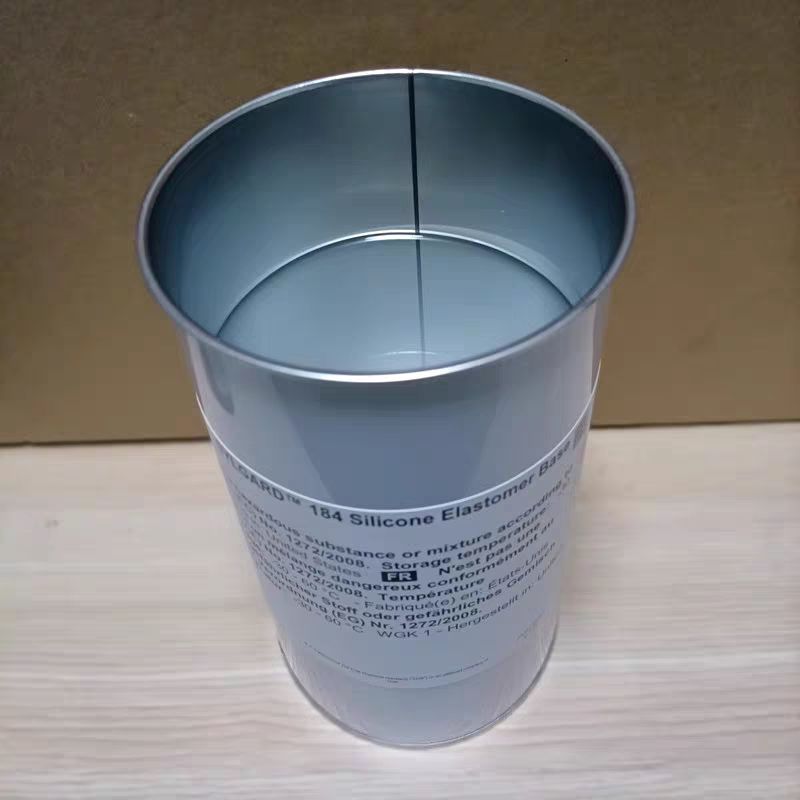 道康宁184耐高温光学实验胶 高透明聚二甲基硅氧烷弹性灌封胶硬胶
