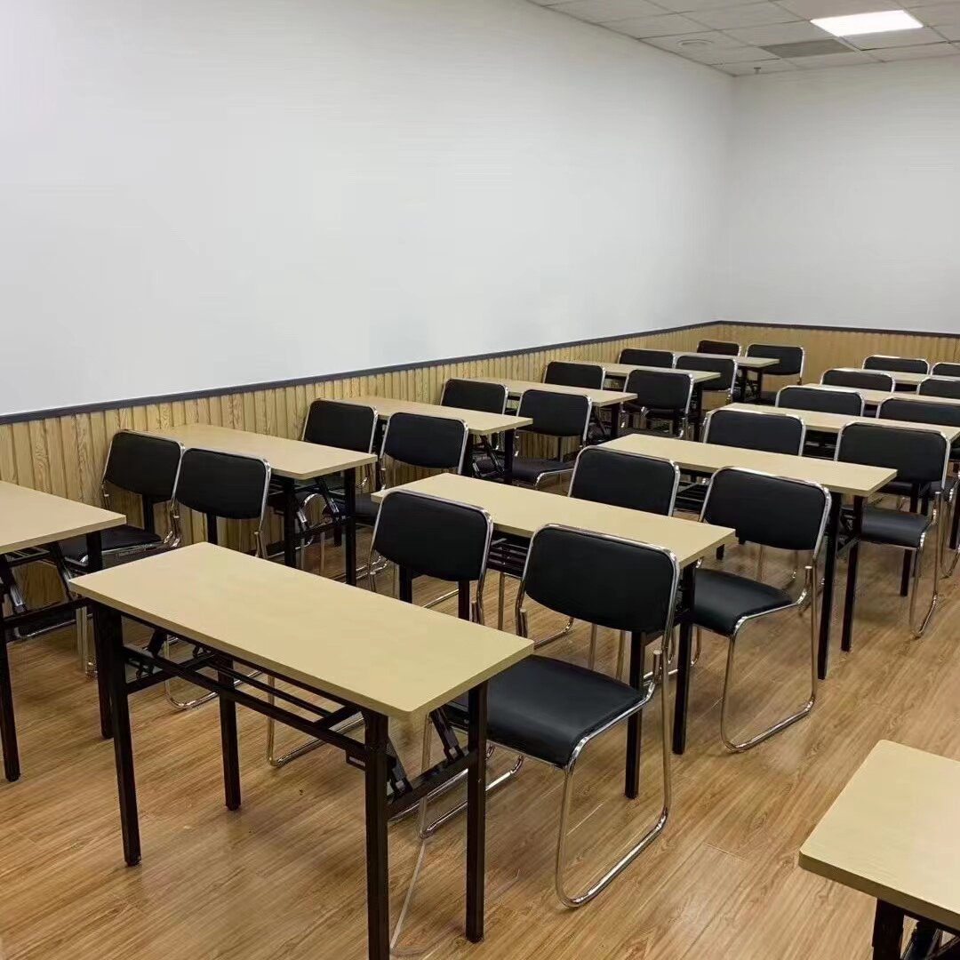 Middle School Students Tutorial Class Table And Chairs Coaching Class Training Course Folding Table School Classroom Desk Nursery School Desk And Chairs