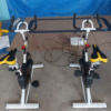 Spinning bike driven racing competition interactive game event props promotion team building carnival amusement facilities