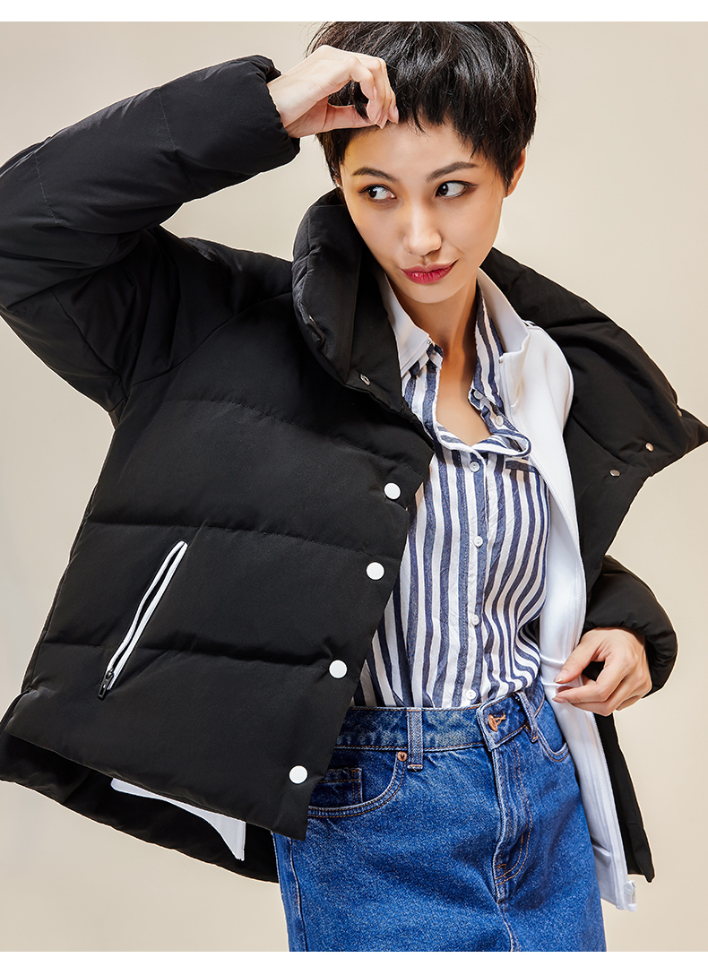 Anta down jacket nữ ngắn đoạn 2018 mùa đông mới thoải mái ấm áp áo lửng thể thao áo khoác flagship - Thể thao xuống áo khoác 170
