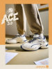 ANTA ACE3丨Tennis style leather casual shoes for men 2026 autumn new white thick-soled non-tiring sports shoes