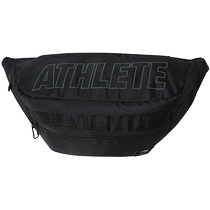 Anta waist bag for men and women new casual versatile fashionable shoulder commuting running multi-functional black crossbody sports bag