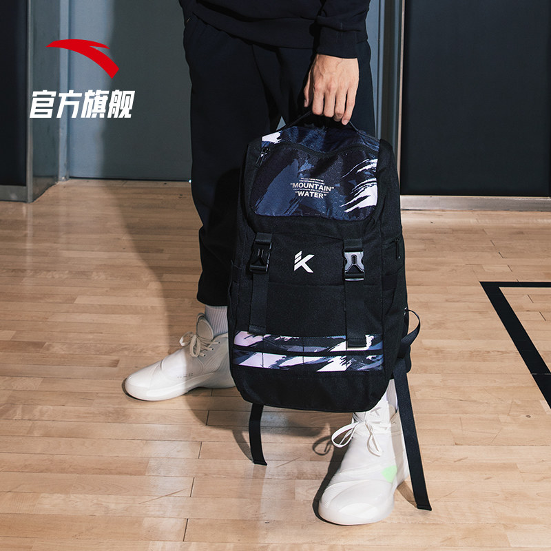 ANTA Thompson KT Series Backpack 2021 New Student School Bag Men's and Women's Computer Bag Sports Travel Bag