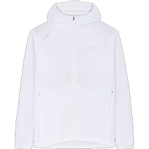 ANTA Air Armor LT丨Thin woven outdoor lightweight jacket womens windproof white windbreaker 162425601