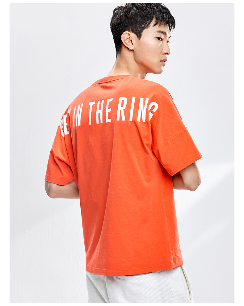 Áo thun nam tay ngắn Anta 2019 hè mới thấm mồ hôi thể thao thoáng khí giản dị cotton ngắn tay Quần áo nam 15929158 - Áo phông thể thao áo ba lỗ nam the thao