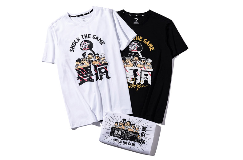 Anta muốn áo thun điên mùa hè 2019 văn hóa bóng rổ mới - Áo phông thể thao áo tank top gym nam