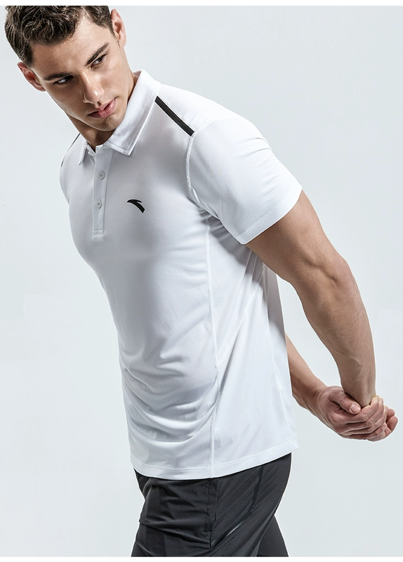 Anta nam 2018 mùa hè mới chính thức hàng đầu đích thực POLO áo sơ mi nam thể thao ngắn tay T-Shirt áo polo