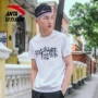 Anta ngắn tay T-Shirt 2018 mùa hè mới thoải mái sinh viên đơn giản trắng thể thao giản dị T-Shirt nam ngắn tay triều áo tanktop