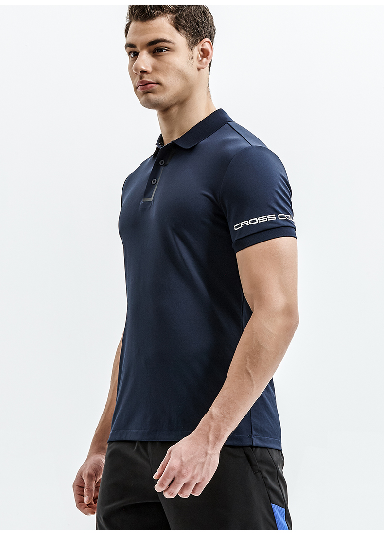 Anta nam polo áo sơ mi 2018 mùa hè mới thở ẩm hấp thụ người đàn ông giản dị của ngắn tay t- shirt thể thao polo áo sơ mi áo polo trơn