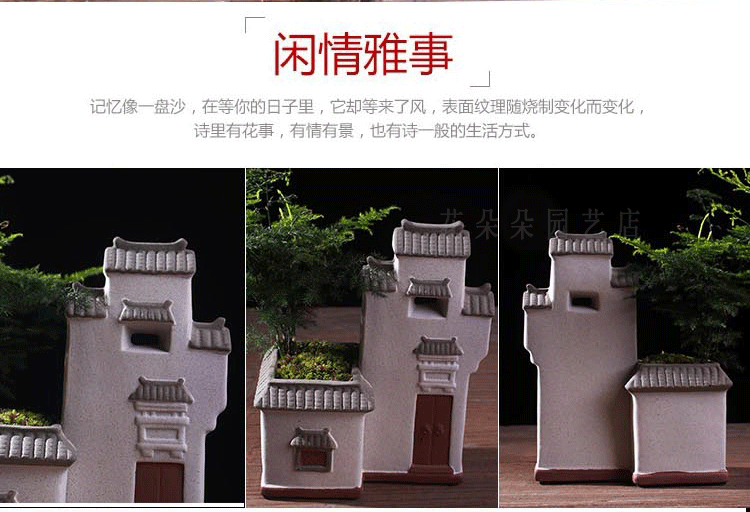 Sáng tạo trà cổ Zen trà đạo nhà gốm bình phòng khách mini phong cách Trung Quốc tre hoa nồi cắm hoa trang trí - Vase / Bồn hoa & Kệ bình cắm hoa hồng