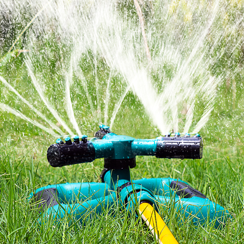 360 Degrees Automatic Swivel Sprinkler Home Garden Lawn Spray Irrigation Water Spray Timed Spray Watering Shower Sprinklers Sprinklers