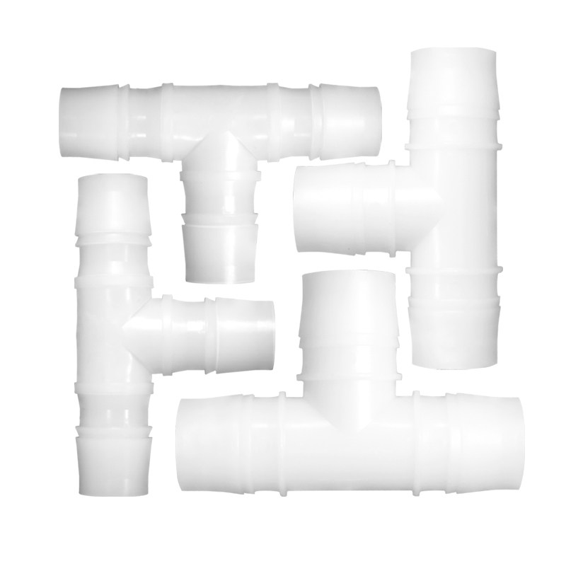 [USD 6.17] 20 equal diameter tee 6 split pipe connector 25 plastic