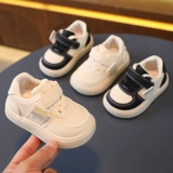 Детская белая обувь для раннего возраста, кроссовки, 1-3 лет, мягкая подошва