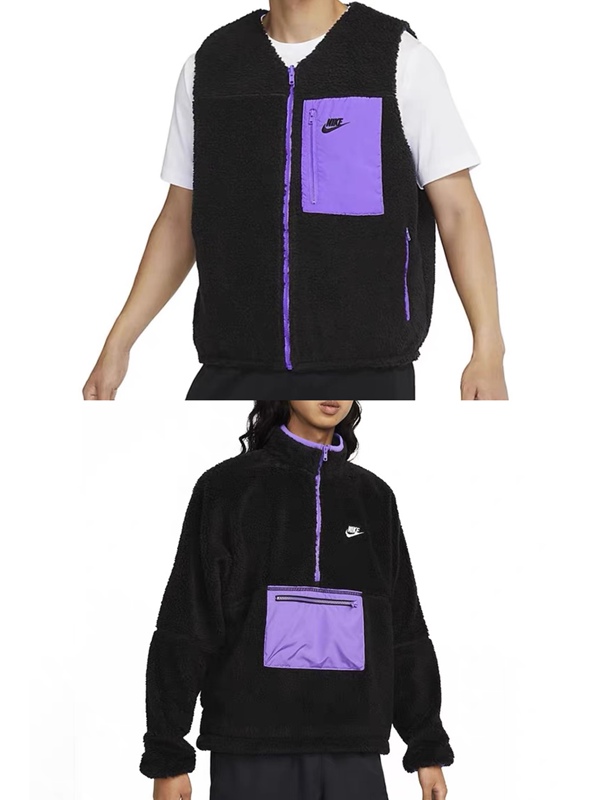 Nike Winter Vest Nike Men's Imitation Cashmere Thermal Vest/Jacket Dq4879/Dq4881