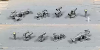 1 350 IJN deck equipment set