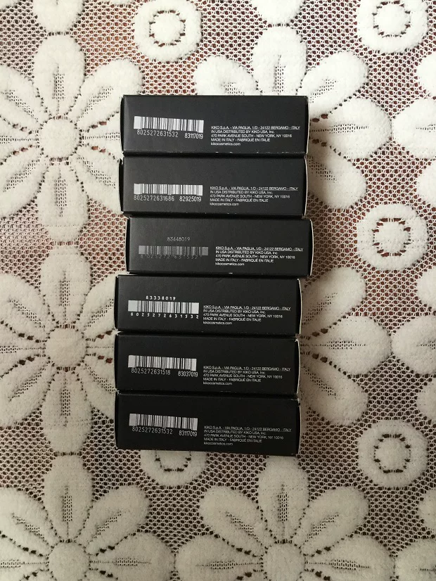 Набор губных помад KIKO, ColourPop, ELF и др. — разные оттенки, микс мини/полного размера, 1–3 г