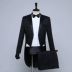 Tuxedo Nam giới Áo khoác mỏng Bộ quần áo phù hợp với nam hợp xướng Phù hợp với sân khấu Trang phục biểu diễn Magic Mens Tuxedo - Suit phù hợp