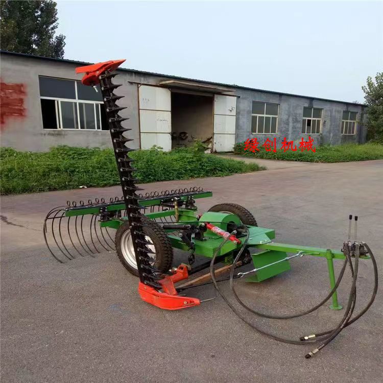 Mow-round all-round tractor rear mowing grass reciprocating multi-functional alfalfa ranch mower