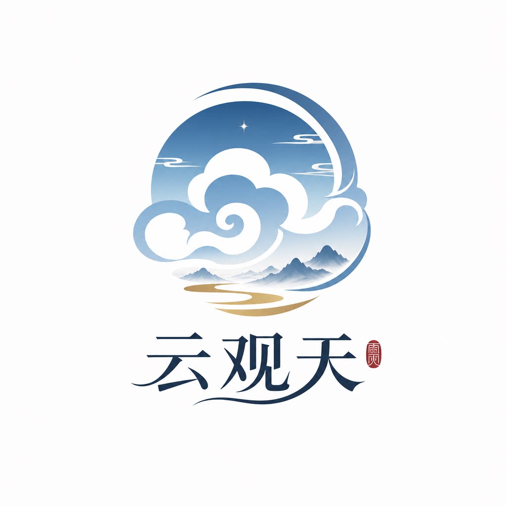 云观天的LOGO
