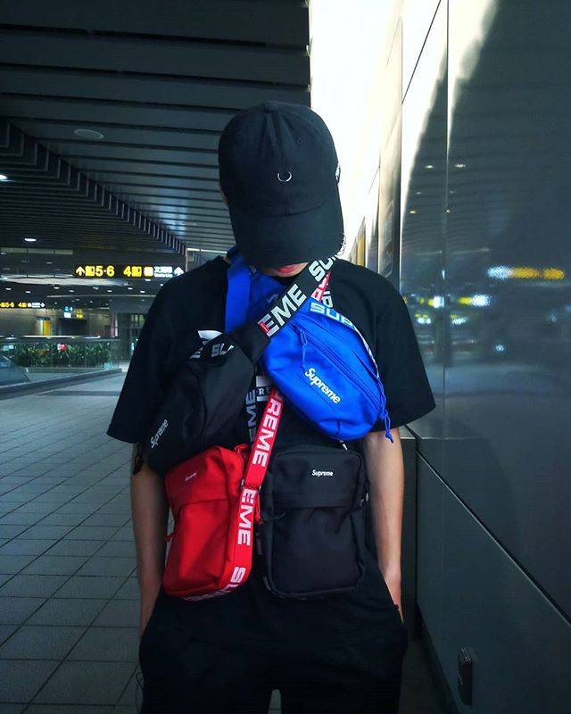 supreme 44th shoulder bag