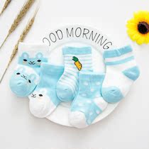 0-4-year-old baby socks spring autumn pure cotton newborn baby cotton socks Songkou Silo Socks Thickened Winter Cute