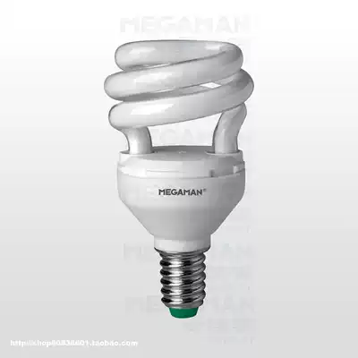 German MEGAMAN Manjiamei 8W energy saving lamp spiral lamp energy saving bulb screw E27 E14