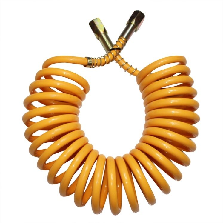 Cart telescopic hose pneumatic minus 40 degrees semi-trailer connection trachea connection steam pipe semi-trailer truck pipe spiral