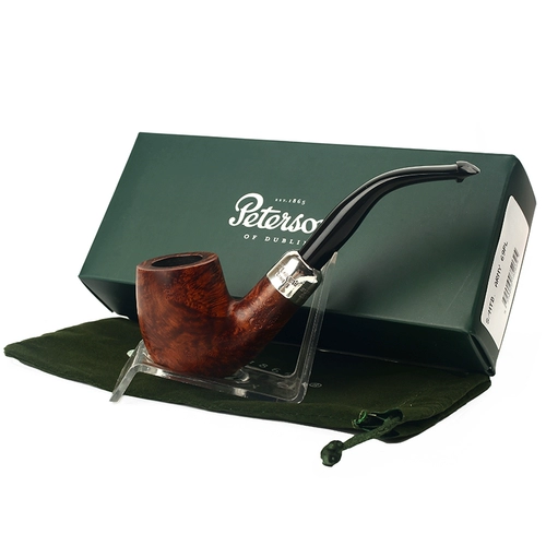 Петерсон Петерсон Серебряный Кольцо Армия Армия Касему Вставка армии 925 Серебряный круг световой лицо 69 изгиб бои