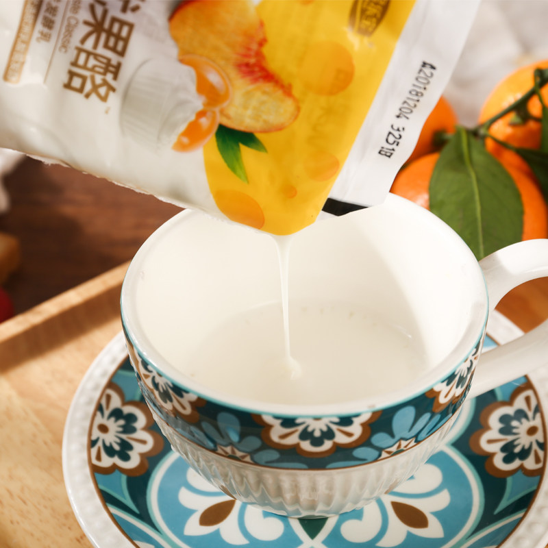 君乐宝 优果酪黄桃味酸奶 150g*12袋 天猫优惠券折后￥29.9包邮（￥39.9-10）