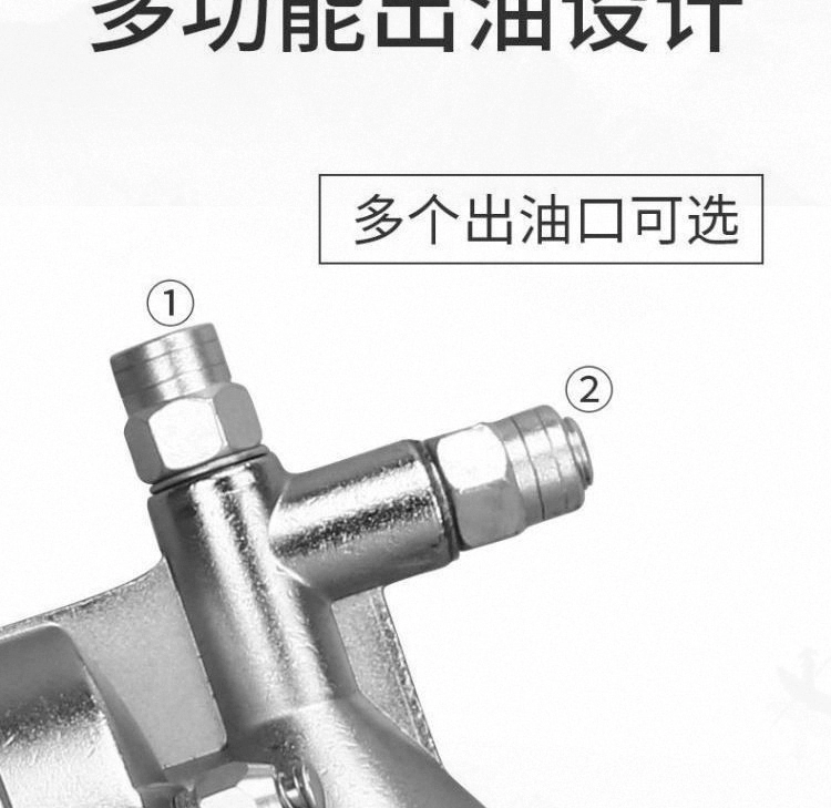 Máy đào súng mỡ áp suất cao nhỏ liên tục áp suất cao bằng khí nén Máy đào bơ hoàn toàn tự động trong suốt