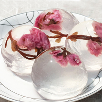 2 boxes of white jelly cherry blossom water Xinxuan cake material diy (send 6-hole abrasive cherry blossom funnel measuring cup spoon)