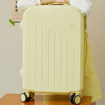Niche design luggage female Japanese high-value trolley case male college student universal wheel password travel leather case