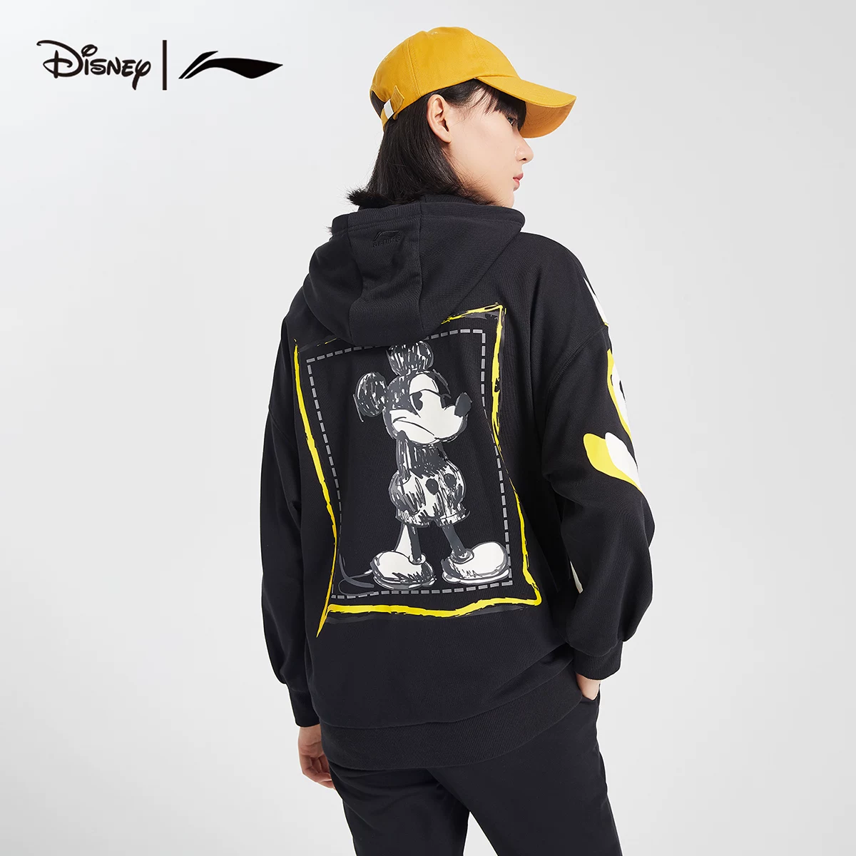 Li Ning, Disney, sweatshirt, hoody, sports suit, city style