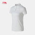 Li Ning áo sơ mi ngắn tay nữ hàng loạt đào tạo mới áo sơ mi nữ thể thao APLN146 áo polo tay dài Áo polo thể thao